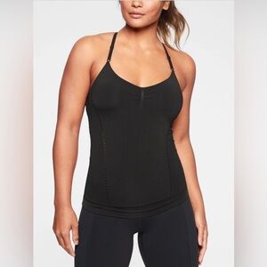Athleta Allegro Support Tank Women's Size Medium Black